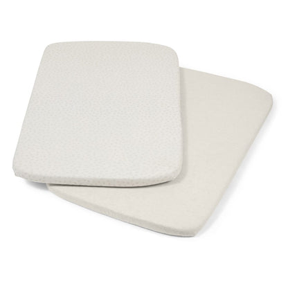Tutti Bambini CoZee Fitted Sheets (2 Pack) - Neutral / Pebble - 211215-5152