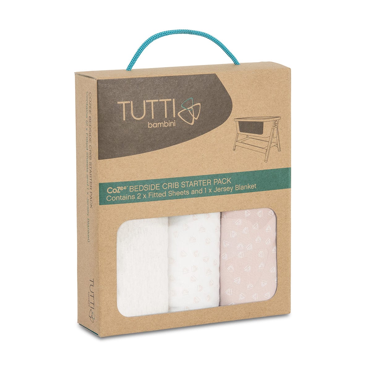 Tutti Bambini CoZee Starter Pack - Pink / Rose - 211216-9153