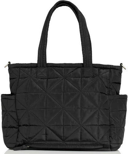 TWELVElittle Carry Love Tote Diaper Bag - Black - BG404BL