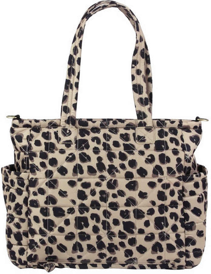 TWELVElittle Carry Love Tote Diaper Bag - Leopard - BG404LP