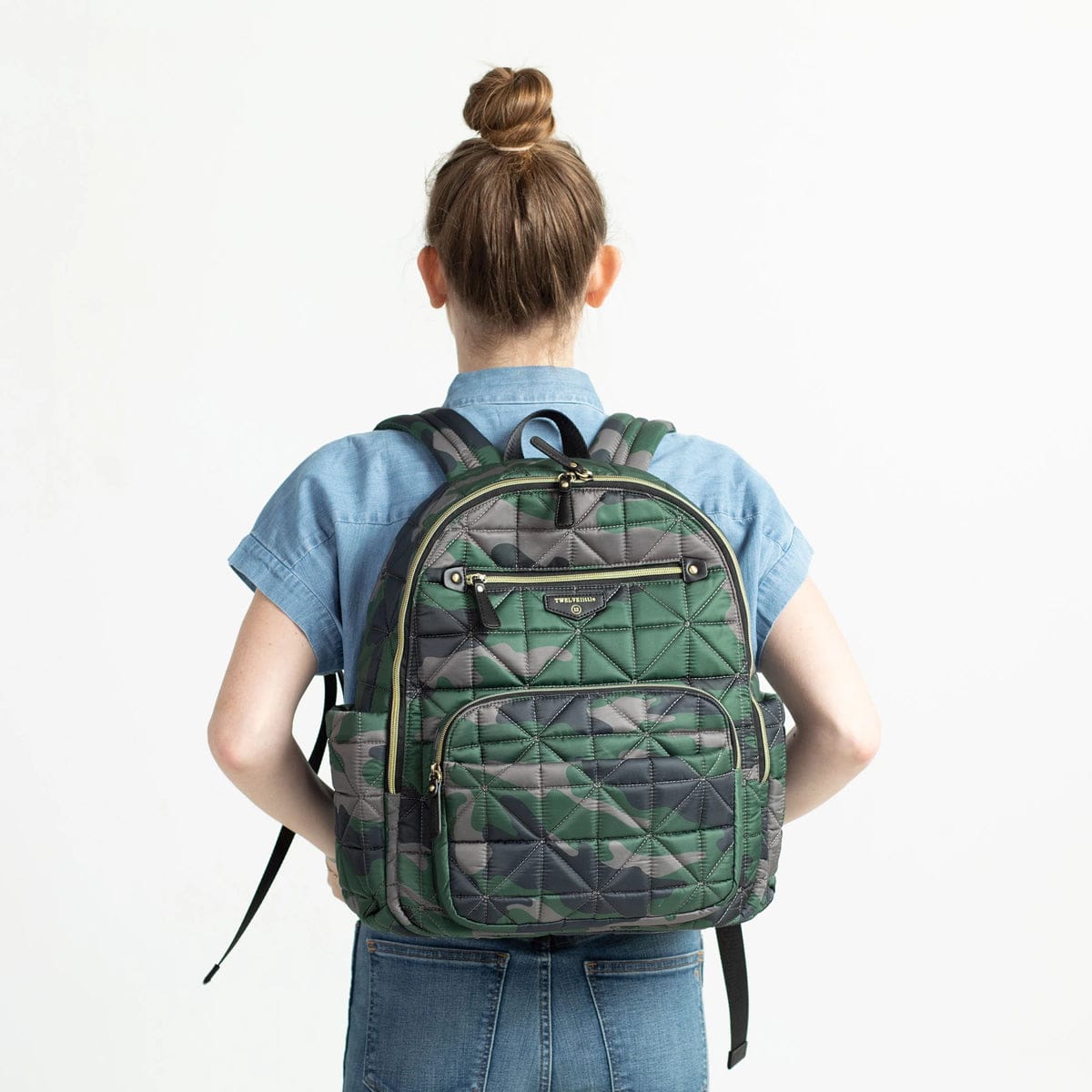 TWELVElittle Companion Backpack Diaper Bag  2.0 - Camo - BG215CP