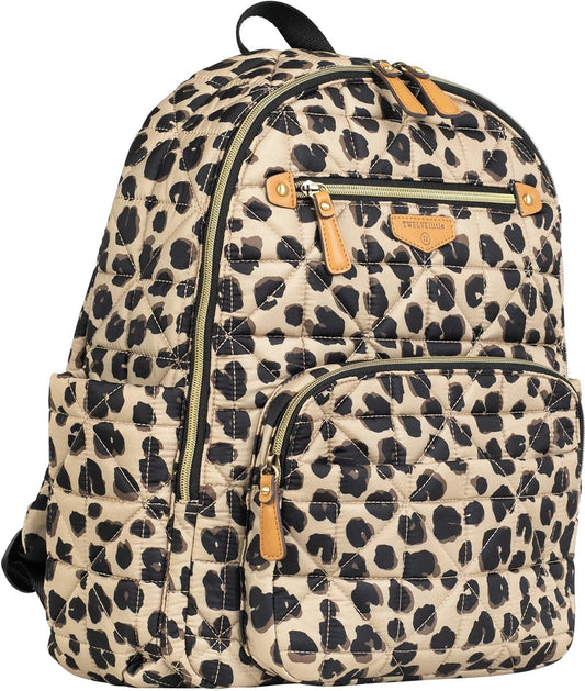 TWELVElittle Companion Backpack Diaper Bag  2.0 - Leopard - BG215LP