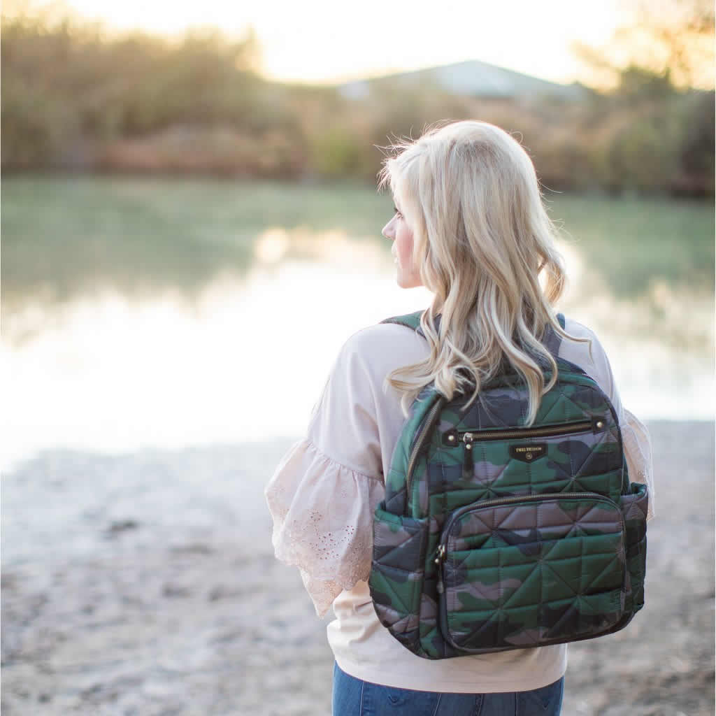 TWELVElittle Companion Backpack Diaper Bag  - Camo