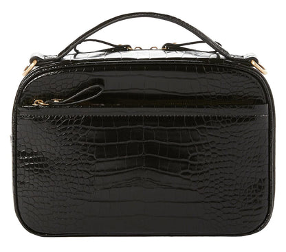 TWELVElittle Luxe Diaper Clutch - Black Croc