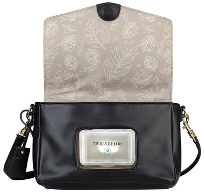 TWELVElittle Peek-a-boo Crossbody - Black - BG800BL