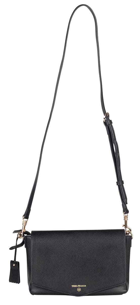 TWELVElittle Peek-a-boo Crossbody - Black - BG800BL