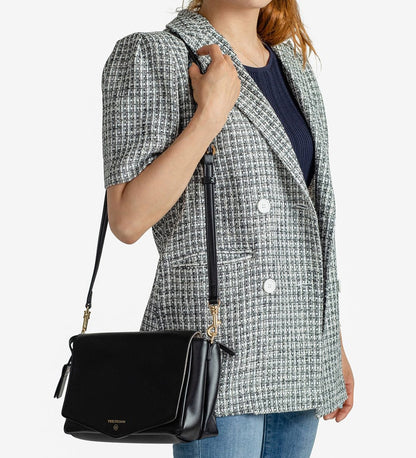 TWELVElittle Peek-a-boo Crossbody - Black - BG800BL