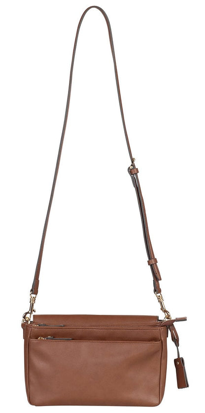 TWELVElittle Peek-a-boo Crossbody - Toffee - BG800TF