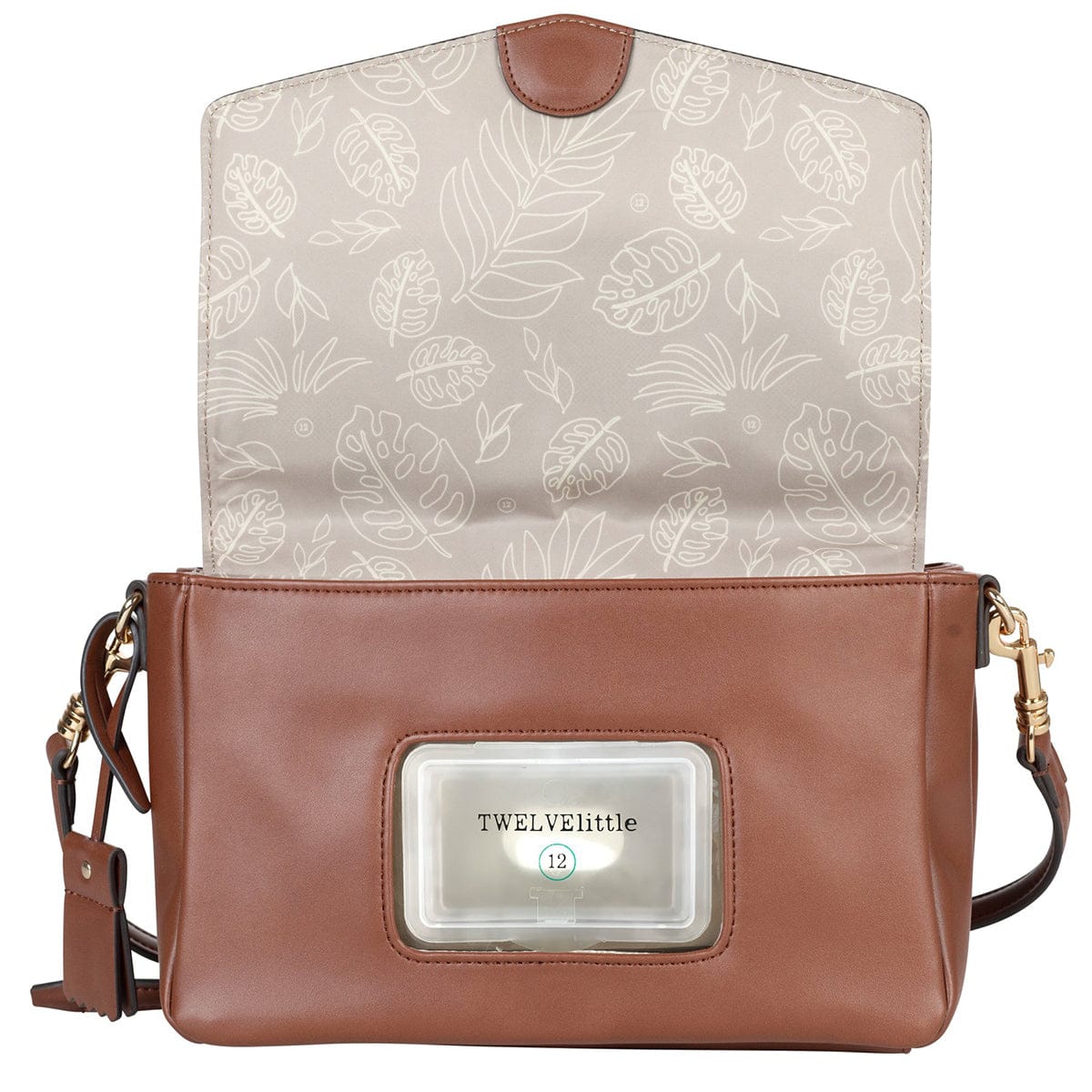 TWELVElittle Peek-a-boo Crossbody - Toffee - BG800TF
