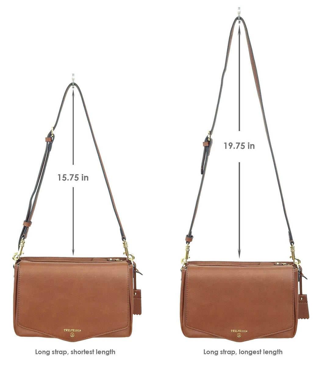 TWELVElittle Peek-a-boo Crossbody - Toffee - BG800TF