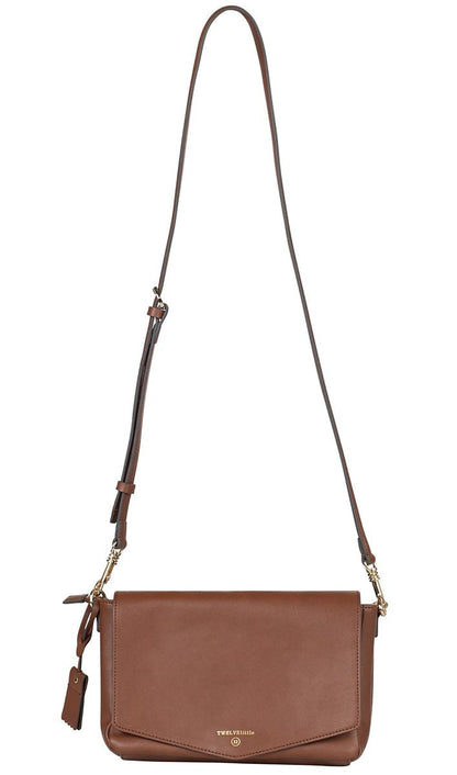 TWELVElittle Peek-a-boo Crossbody - Toffee - BG800TF