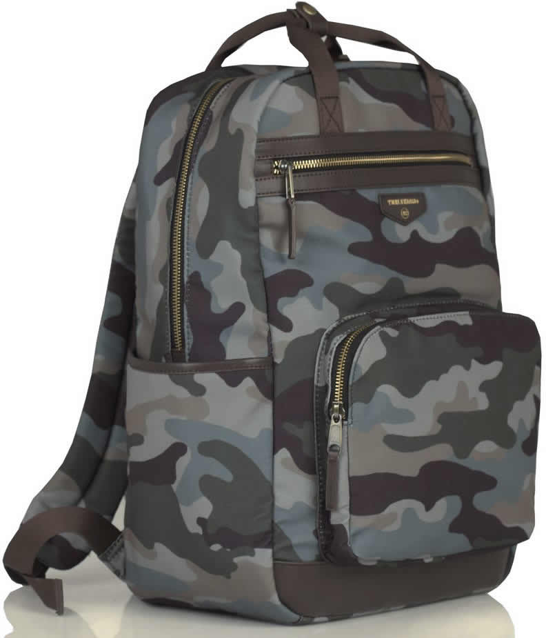 TWELVElittle Unisex Courage Backpack Diaper Bag - Camo - BG116CP