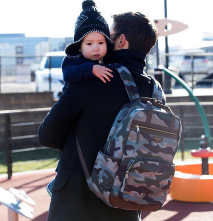 TWELVElittle Unisex Courage Backpack Diaper Bag - Camo - BG116CP
