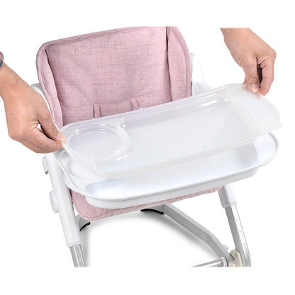 Unilove Feed Me 3-in-1 Dining Booster Chair - Plum Pink