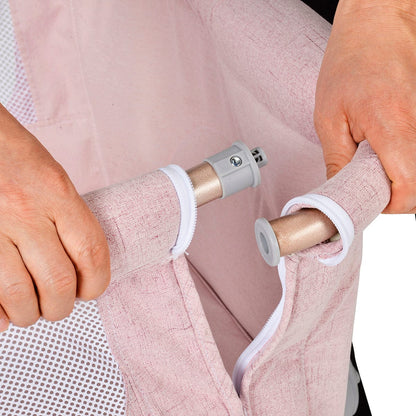 Unilove Hug Me Plus 3-in-1 Bedside Sleeper - Plum Pink - uni-hpp