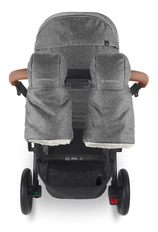 UPPAbaby Cozy Hand Muffs - Lucy (Rosewood Melange) - 0901-CHM-WW-LCY