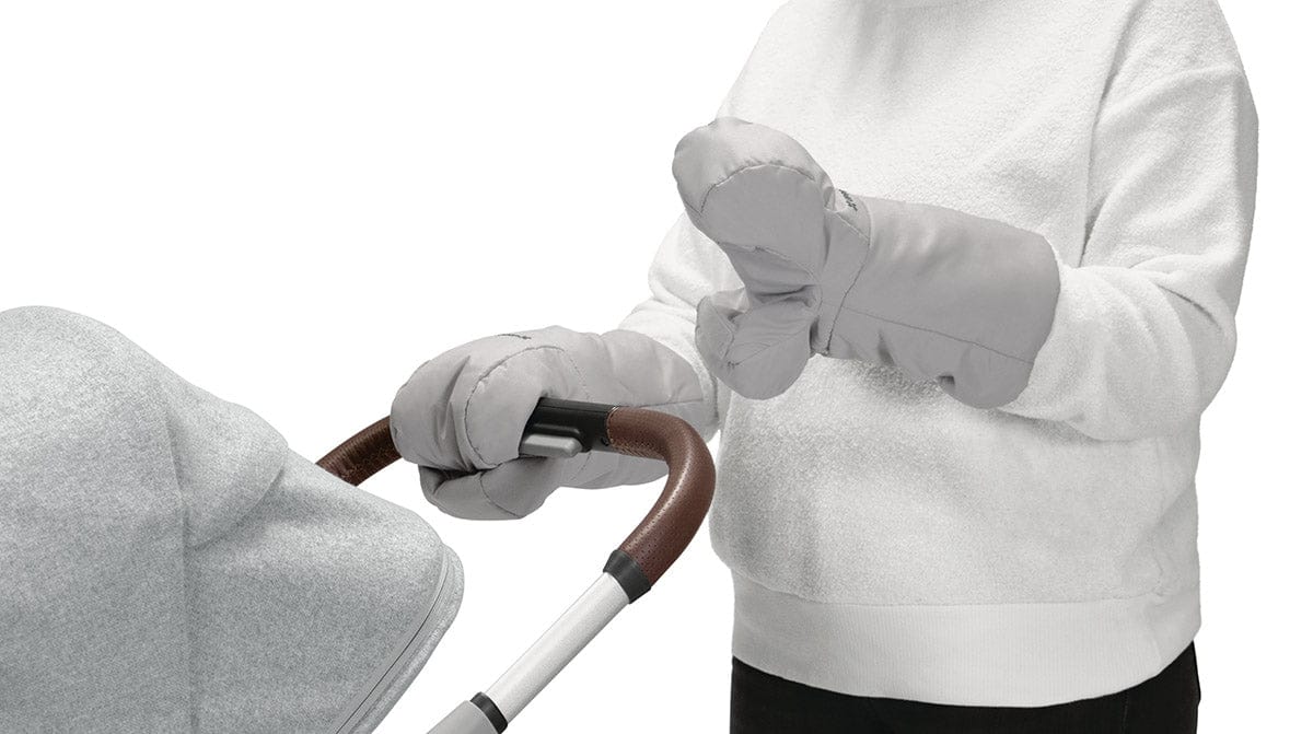 UPPAbaby Cozy Hand Muffs - STELLA (Grey Brushed Melange)