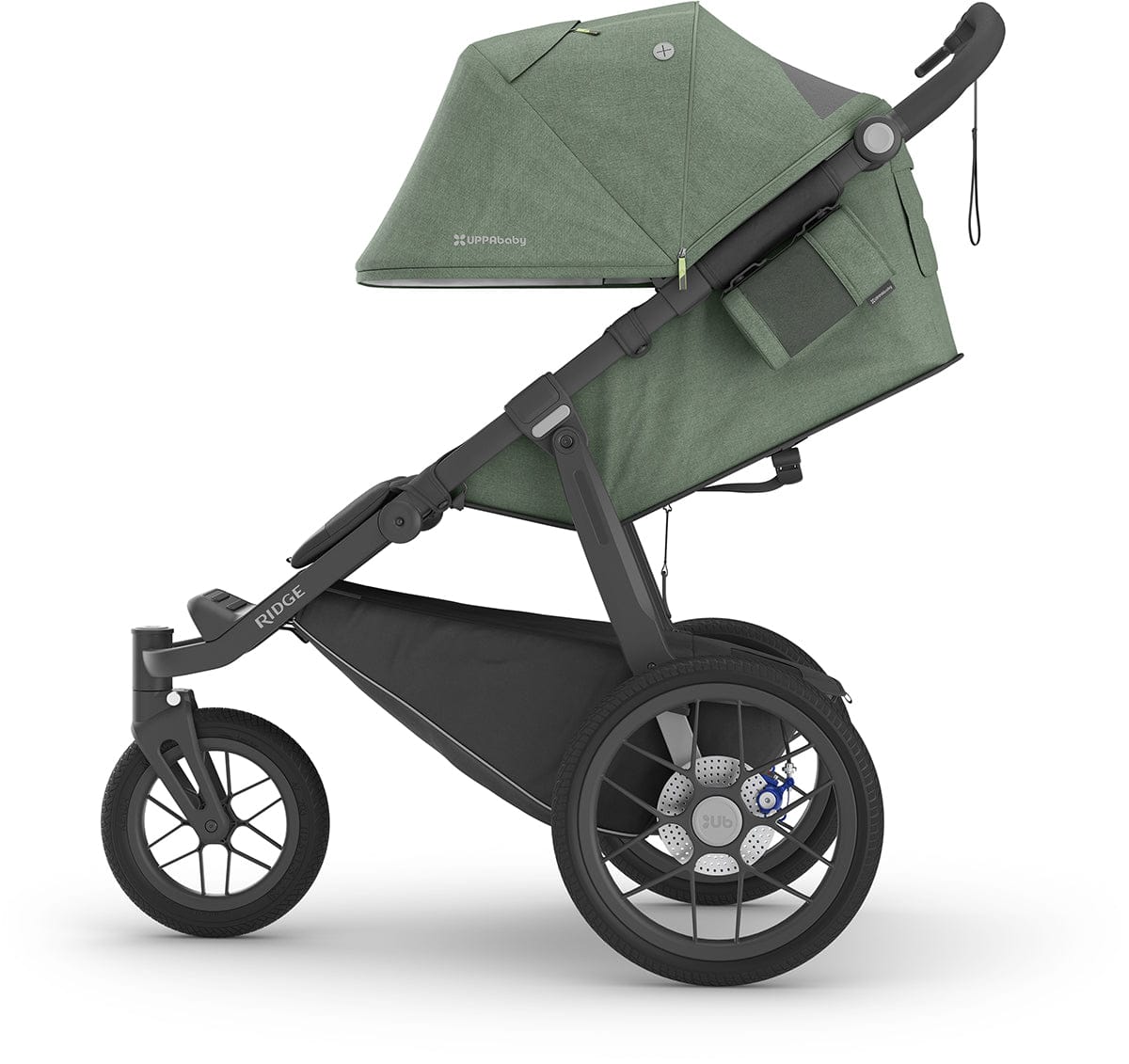 UPPAbaby Ridge Jogging Stroller + Bassinet Bundle - Gwen - 1402-RDG-US-GWN-0920-BAS-NA-GWN