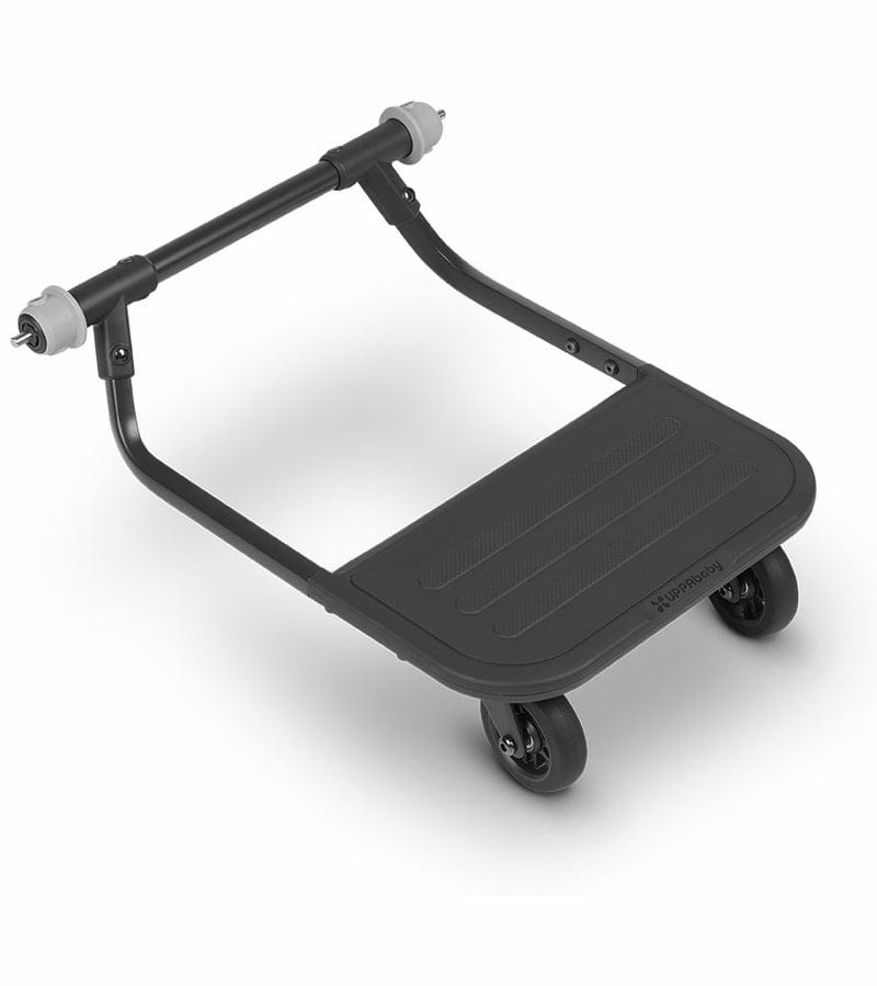 UPPAbaby Ridge Jogging Stroller + PiggyBack Ride-Along Bundle - Bryce (White / Carbon) - 1402-RDG-US-BRY-0901-RPB-WW