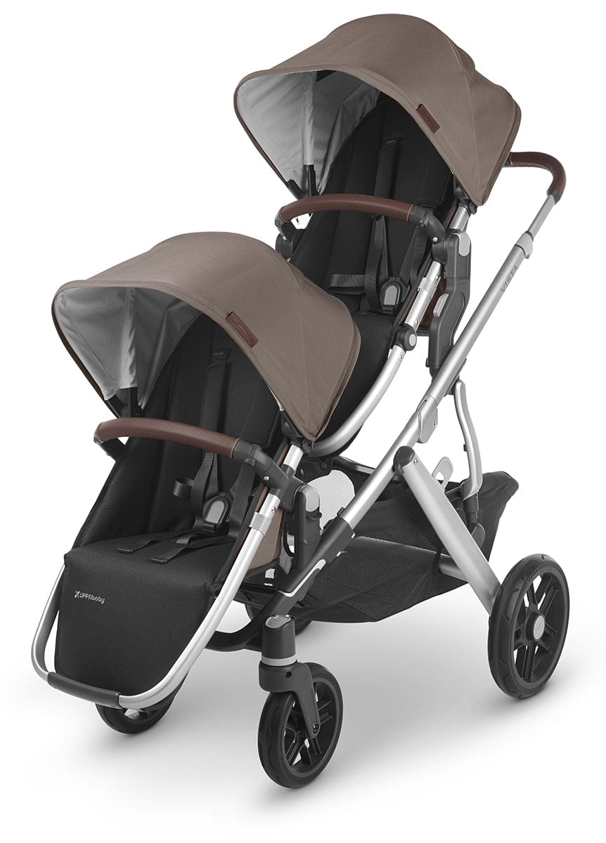 UPPAbaby Rumbleseat V2 - Theo (Dark Taupe / Silver / Chestnut Leather)