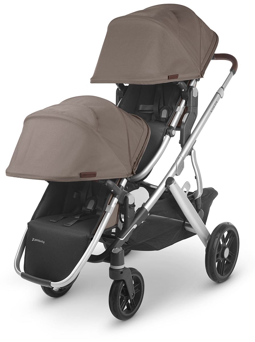 UPPAbaby Rumbleseat V2 - Theo (Dark Taupe / Silver / Chestnut Leather)