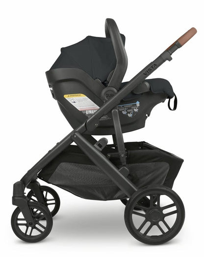 UPPAbaby VISTA V2 Double Stroller + MESA V2 Travel System Bundle with Rumble Seat V2+ - Declan / Jake - DBLTRVL-MESAV2-0320-VIS-US-DCL-RV2P
