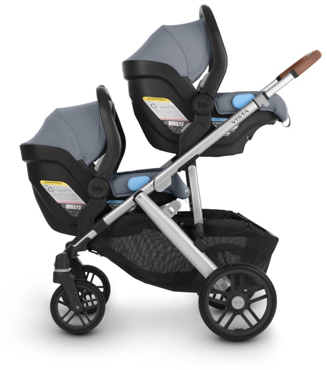 UPPAbaby VISTA V2 Twin Double Stroller + MESA Travel System Bundle - Noa / Jake