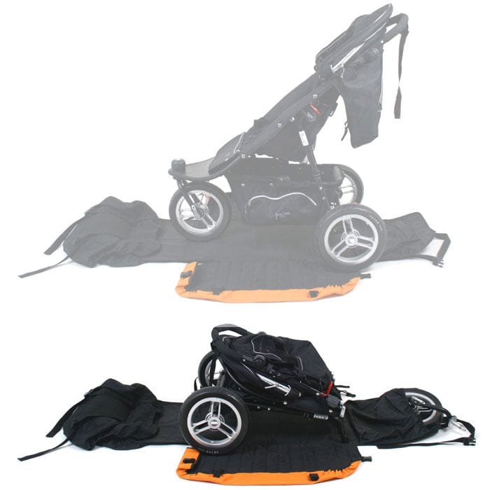 Valco Baby Universal Stroller Roller Travel Bag - Orange/Black - ACC1181