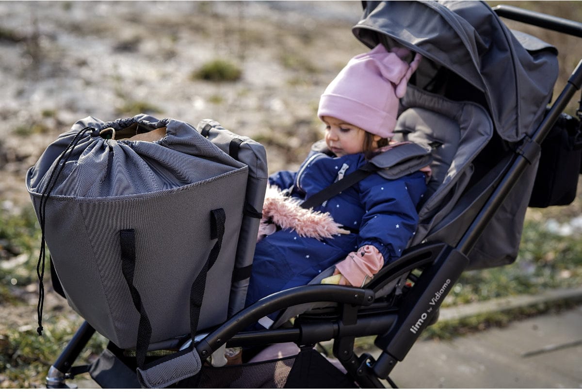 Vidiamo Limo Tote Bag - Carbon Grey - 1006000GR01