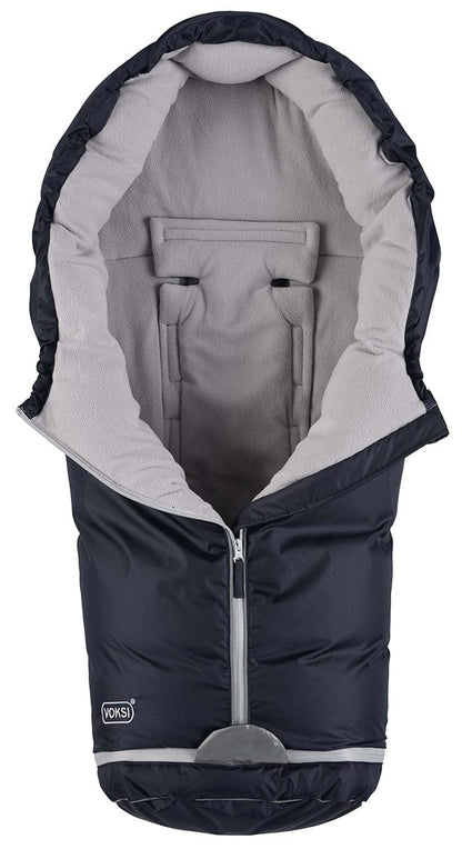 Voksi Active Footmuff - Iron Anthracite / Light Grey