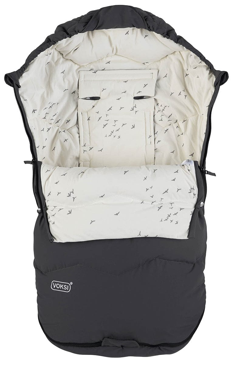 Voksi Explorer Footmuff - Grey / Flying
