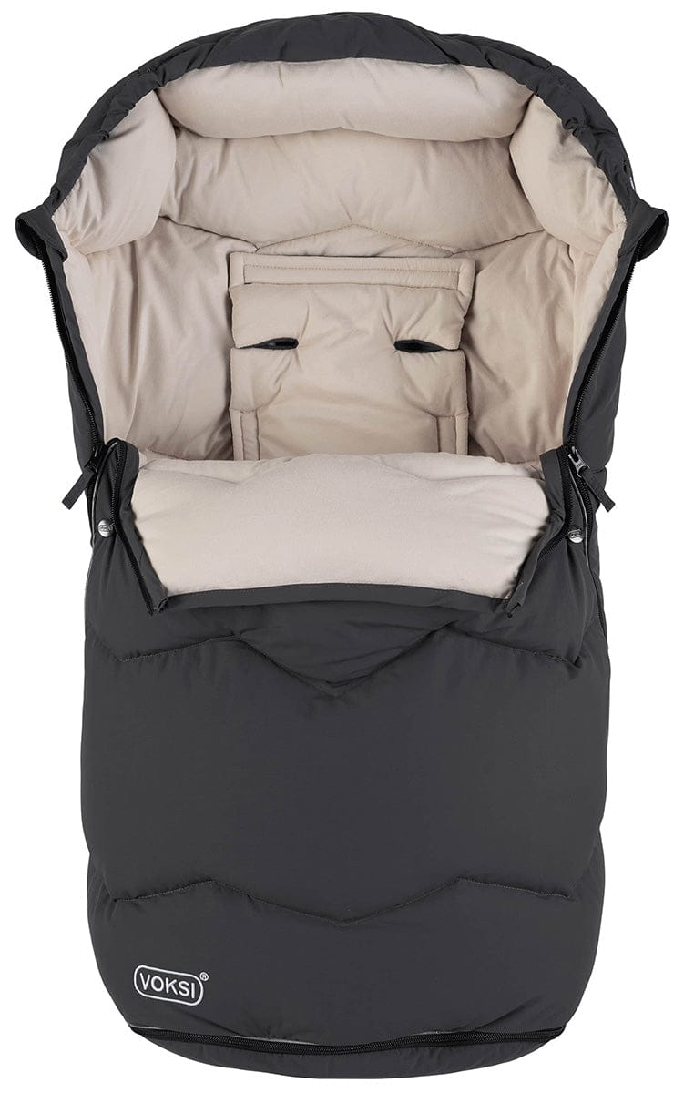 Voksi Urban Footmuff - Grey / Cream