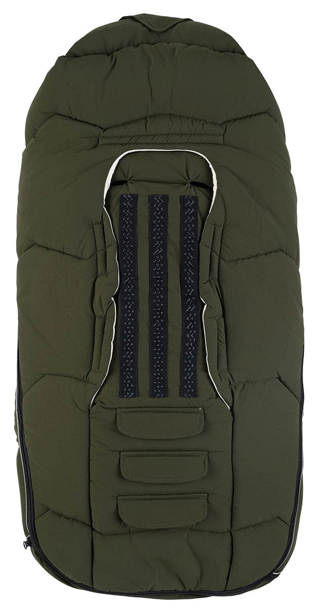 Voksi Urban Footmuff - Pine Green / Cream