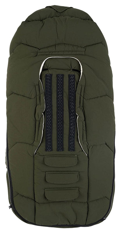 Voksi Urban Footmuff - Pine Green / Cream