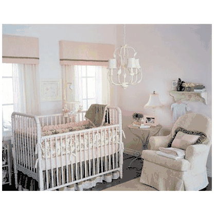 Wendy Bellissimo Vintage Teaberry 4 Piece Crib Set