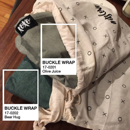 XOXO Buckle Wrap Baby Carrier, Eco2 Collection - Bear Hug