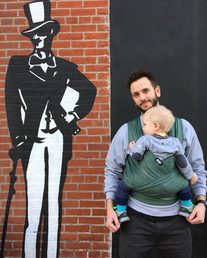 XOXO Buckle Wrap Baby Carrier, Eco2 Collection - Bear Hug