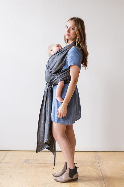 XOXO Buckle Wrap Baby Carrier, Eco2 Collection - Denim?ish