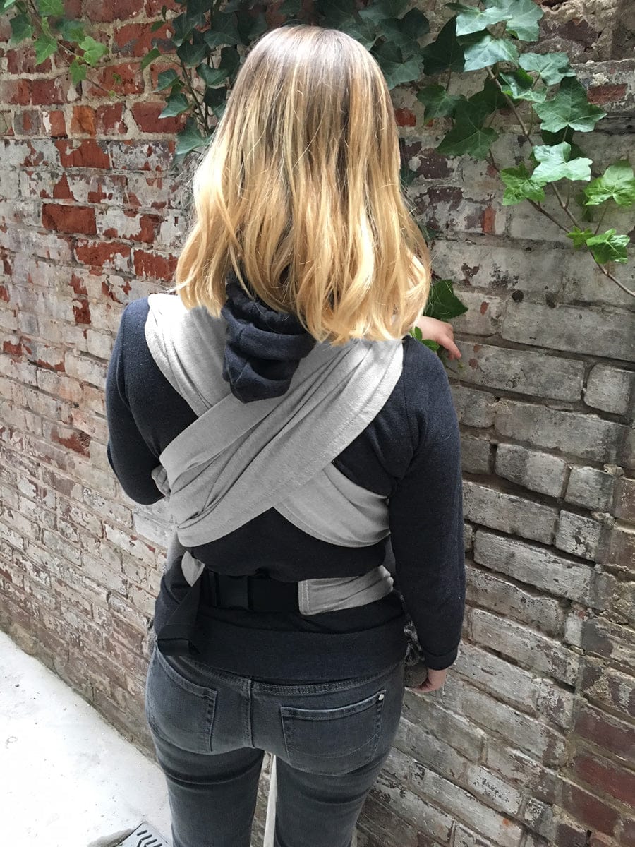 XOXO Buckle Wrap Baby Carrier, Eco2 Collection - Everyday Gray