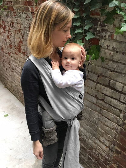 XOXO Buckle Wrap Baby Carrier, Eco2 Collection - Everyday Gray