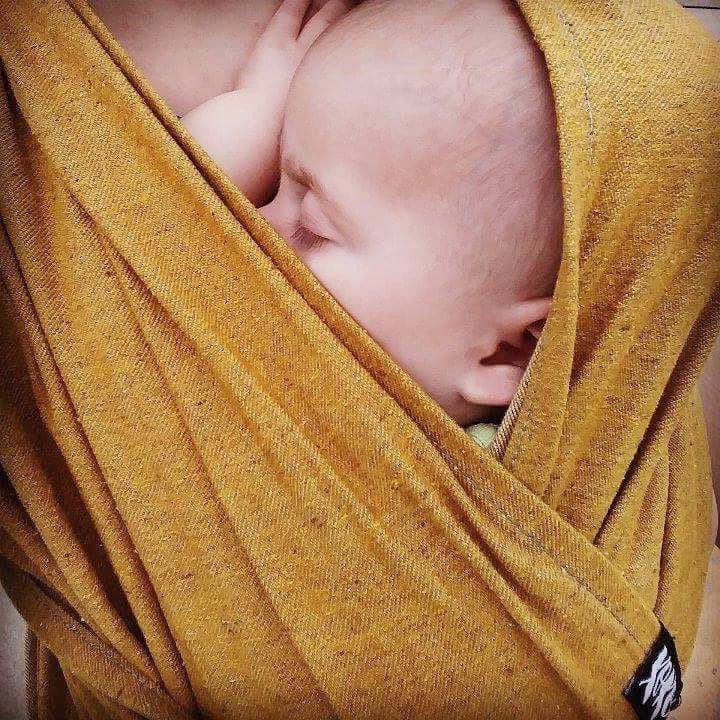 XOXO Buckle Wrap Baby Carrier, Eco2 Collection - Gold Standard