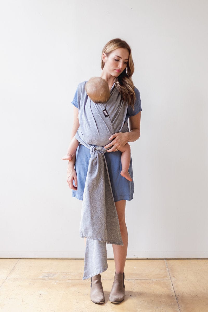 XOXO Buckle Wrap Baby Carrier, Repreve Collection - Call Me Navy - BW1-RENA