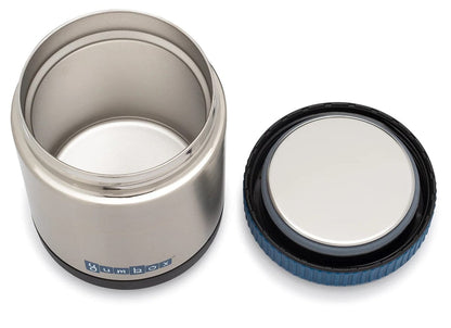 Yumbox Zuppa Stainless Steel Thermal Food Jar & Spoon, 14oz - Twilight Black - TBZ202003S