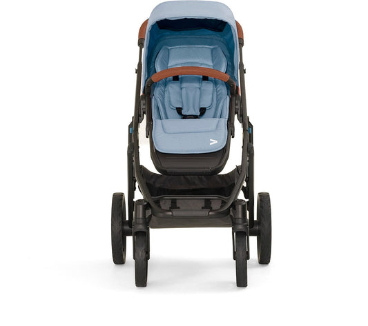 Veer Switch&Roll Luxe Single-to-Double Stroller + Color Kit Luxe Bundle - Blue Beryl - SBSEAT-SBROLL-SKIT-2-BBRL