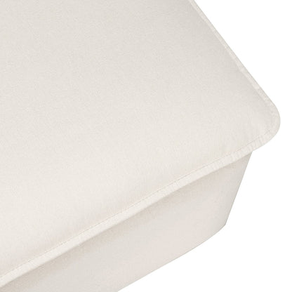 Babyletto Cali Storage Ottoman - Performance Cream Eco-Weave - M20985PCMEW