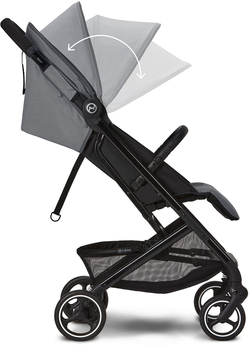 Cybex Beezy 2 + Aton G SensorSafe Travel System Bundle - Lava Grey / Lava Grey
