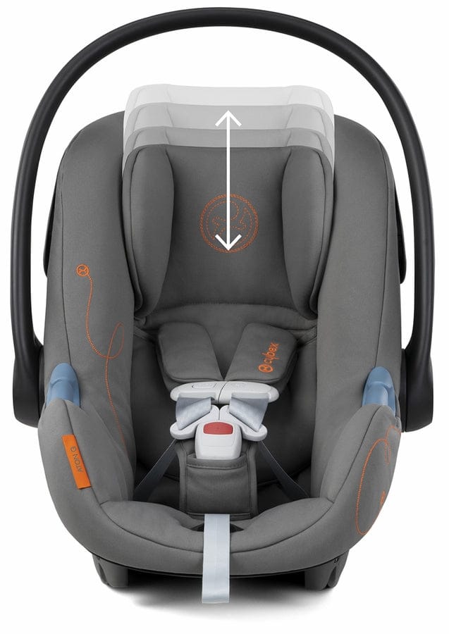Cybex Beezy 2 + Aton G SensorSafe Travel System Bundle - Lava Grey / Lava Grey