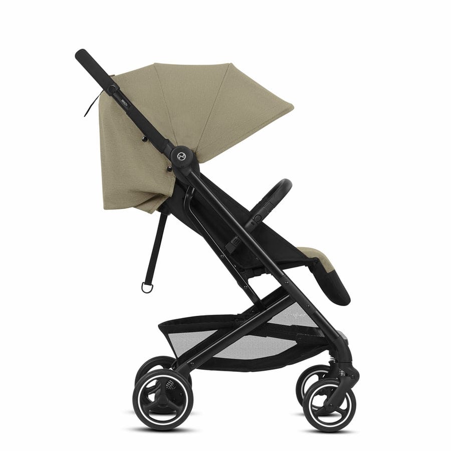 Cybex Beezy + Aton 2 Travel System Bundle - Classic Beige / Deep Black - 521000699-521001427