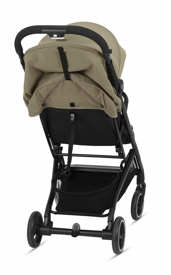 Cybex Beezy + Aton 2 Travel System Bundle - Classic Beige / Deep Black - 521000699-521001427