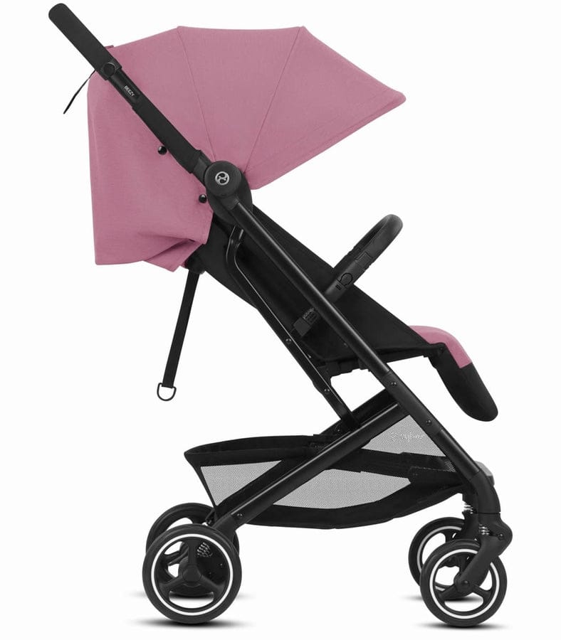 Cybex Beezy + Aton 2 Travel System Bundle - Magnolia Pink / Deep Black - 521000693-521001427
